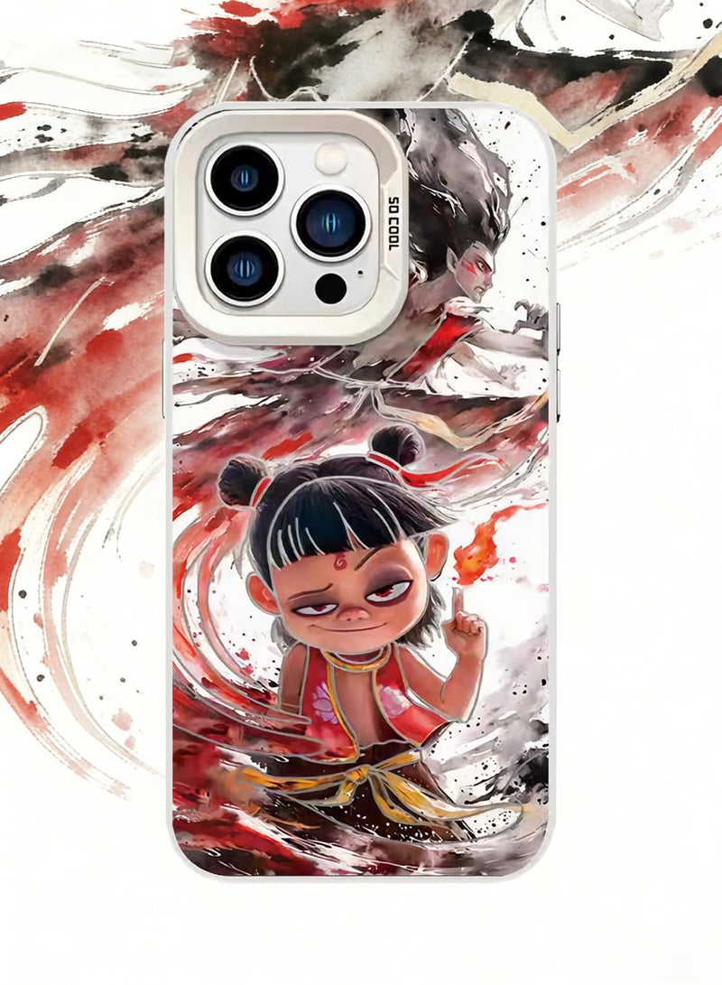 MUXGE iPhone 16 Pro Max Case with Legendary Nezha Design - Image 1